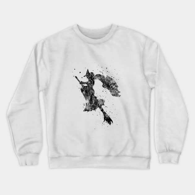 Wicked Witch, The Wizard of Oz Crewneck Sweatshirt by RosaliArt